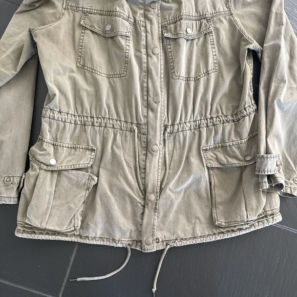 Blanc Noir green Hooded Jacket XL - Picture 4 of 7